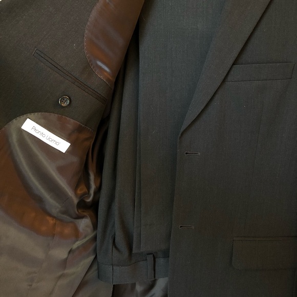 Pronto Uomo 100% Wool Suit - Picture 5 of 8